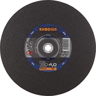 Rhodius Modell FT30 Hochgeschwindigkeits-Metallscheibe Rhodius Modell FT30 Hochgeschwindigkeits-Metallscheibe