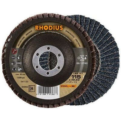 Rhodius - Disco de láminas 115mm - K24 - Acero inoxidable Rhodius - Disco de láminas 115mm - K24 - Acero inoxidable
