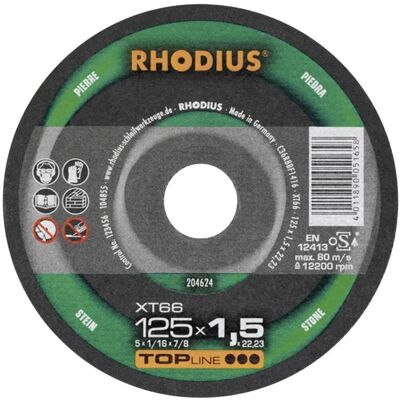 Rhodius XT66 180mm Steinschneider Scheibe - Präzision, 3 Varianten Rhodius XT66 180mm Steinschneider Scheibe - Präzision, 3 Varianten