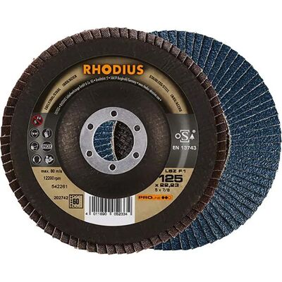 Rhodius Model 205585 Abrasive Disc - P60 - 125mm Rhodius Model 205585 Abrasive Disc - P60 - 125mm