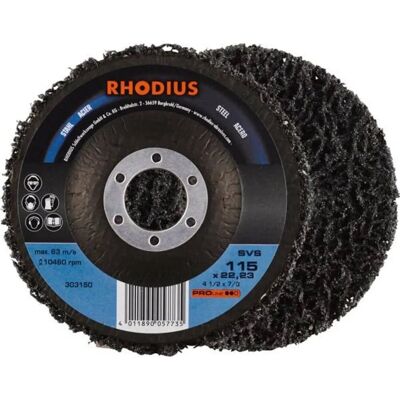 Rhodius High-Resistance Steel Polishing Disc - 115mm Rhodius High-Resistance Steel Polishing Disc - 115mm