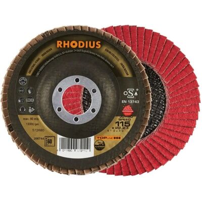 Rhodius 208744 Jumbo Speed Skiva - Rostfritt Stål - 115mm - P60 Rhodius 208744 Jumbo Speed Skiva - Rostfritt Stål - 115mm - P60