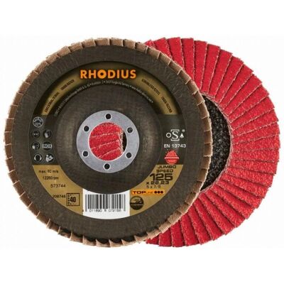 Rhodius 208747 Disque Segmenté Jumbo Speed - Acier Inoxydable 125mm Rhodius 208747 Disque Segmenté Jumbo Speed - Acier Inoxydable 125mm