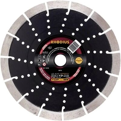 Rhodius LD410 SPEED Disque diamanté - Pierre naturelle, 230mm Rhodius LD410 SPEED Disque diamanté - Pierre naturelle, 230mm