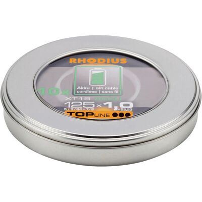Rhodius RHO 210248 Stainless Steel Discs - 125mm x 1mm - XT15 ACCU Rhodius RHO 210248 Stainless Steel Discs - 125mm x 1mm - XT15 ACCU
