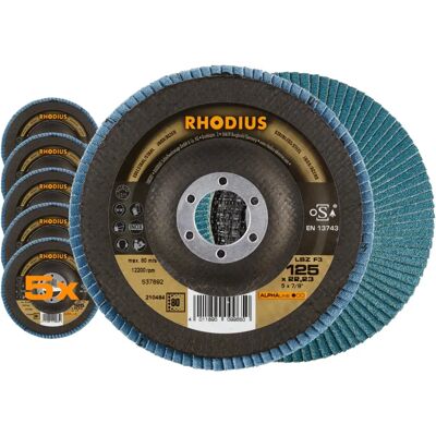 Rhodius 210484 LSZ F3 - 125 mm - Schleifscheibe Rhodius 210484 LSZ F3 - 125 mm - Schleifscheibe