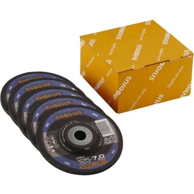 Disco di sgrossatura Rhodius 210749 KSM - Acciaio 115mm Disco di sgrossatura Rhodius 210749 KSM - Acciaio 115mm