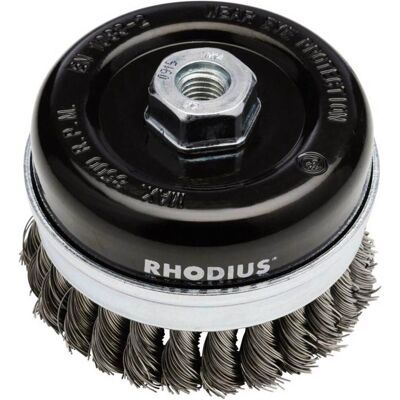 Rhodius Model 304025 - Staalborstel voor hoekslijpers Rhodius Model 304025 - Staalborstel voor hoekslijpers