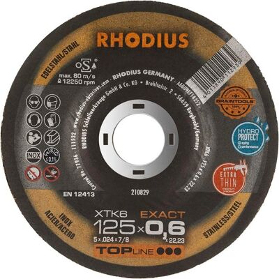 Rhodius 211295 Schneidscheiben Edelstahl - 125mm, 25 Stück Rhodius 211295 Schneidscheiben Edelstahl - 125mm, 25 Stück