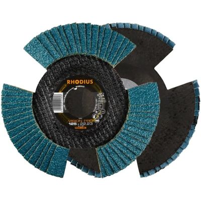 Rhodius 211303 VISION PRO PACK Disques abrasifs - 125mm - Grain 40 Rhodius 211303 VISION PRO PACK Disques abrasifs - 125mm - Grain 40