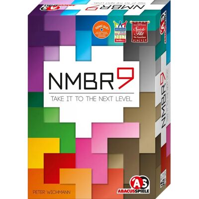 Asmodee NMBR9 Board Game - Simple Tile Placement Asmodee NMBR9 Board Game - Simple Tile Placement