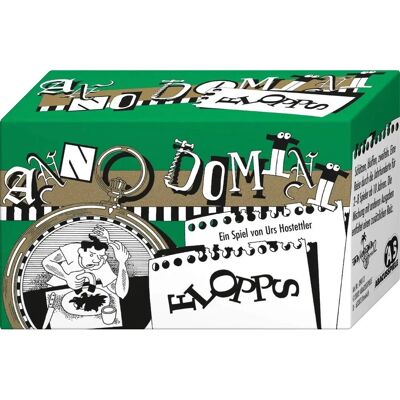 Abacus GmbH - Anno Domini: Flops - 11.4 x 7.1 x 4.8 cm Gesellschaftsspiel Abacus GmbH - Anno Domini: Flops - 11.4 x 7.1 x 4.8 cm Gesellschaftsspiel