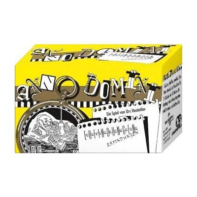 Abacusspiele - Anno Domini: Erfindungen - 11.0 x 6.6 x 4.5 cm - Gesellschaftsspiel Abacusspiele - Anno Domini: Erfindungen - 11.0 x 6.6 x 4.5 cm - Gesellschaftsspiel