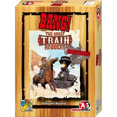 Abacusspiele - Bang! 5. Erweiterung - The Great Train Robbery - Gesellschaftsspiel Abacusspiele - Bang! 5. Erweiterung - The Great Train Robbery - Gesellschaftsspiel
