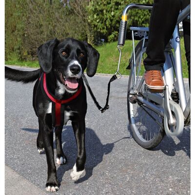 Trixie Hundelenke Svart Sølv Handsfree Sykkel Trixie Hundelenke Svart Sølv Handsfree Sykkel