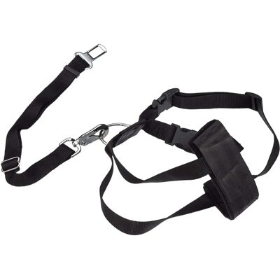 Trixie Dog Car Harness - Size M - Adjustable, Padded, Safety Belt Trixie Dog Car Harness - Size M - Adjustable, Padded, Safety Belt