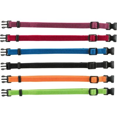 Trixie Assorted Colours M-L Dog Collar - Dog Type Trixie Assorted Colours M-L Dog Collar - Dog Type