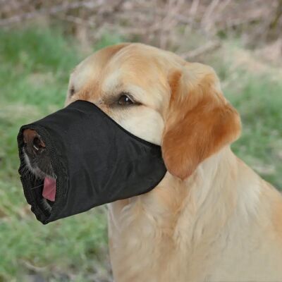 Muselière Trixie pour chien noire - XXS - 12 cm - Publicité Muselière Trixie pour chien noire - XXS - 12 cm - Publicité