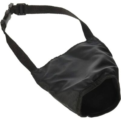 Trixie Muserolle en Nylon Noir - L-XL - 35 cm - Publicité Trixie Muserolle en Nylon Noir - L-XL - 35 cm - Publicité