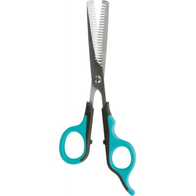 Trixie Black Dog Grooming Scissors - Double Sided 16cm Trixie Black Dog Grooming Scissors - Double Sided 16cm