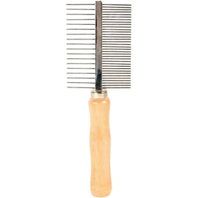 Trixie Peigne Double Face pour Animaux - 17cm Trixie Peigne Double Face pour Animaux - 17cm