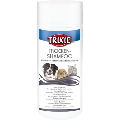 Shampoing Sec en Poudre Trixie - Pour Chiens, Chats & Petits Animaux - 100g Shampoing Sec en Poudre Trixie - Pour Chiens, Chats & Petits Animaux - 100g