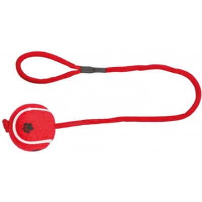 Hundleksak TRIXIE - Tennisboll med Rep - 50cm Hundleksak TRIXIE - Tennisboll med Rep - 50cm