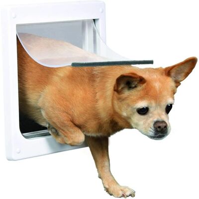 Trixie White 2-Way Dog Flap XS-S - Dog Flap Trixie White 2-Way Dog Flap XS-S - Dog Flap