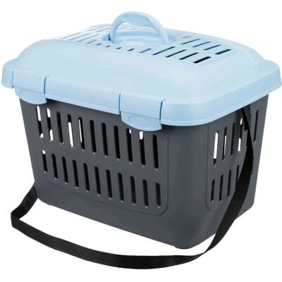 Trixie Traveller Midi-Capri, 44 cm, niebieski / srebrny Trixie Traveller Midi-Capri, 44 cm, niebieski / srebrny