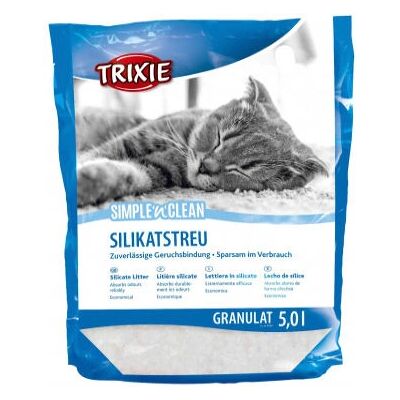 TRIXIE 4026 - Litière pour chats - Silicate - Blanc TRIXIE 4026 - Litière pour chats - Silicate - Blanc