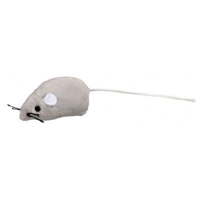 TRIXIE 4052 - Jouet pour Chats - Souris en Peluche - 5cm - Gris - Publicité TRIXIE 4052 - Jouet pour Chats - Souris en Peluche - 5cm - Gris - Publicité