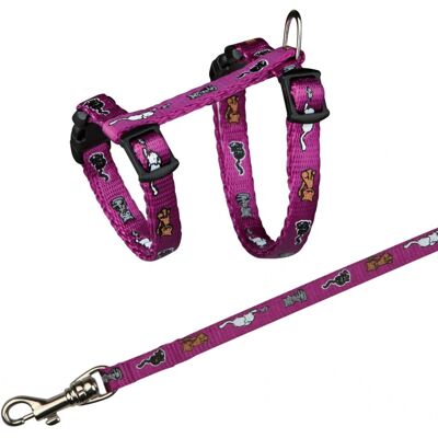 Imbracatura per Gatto Trixie - Imbracatura Regolabile per Gatti Piccoli - Viola Imbracatura per Gatto Trixie - Imbracatura Regolabile per Gatti Piccoli - Viola