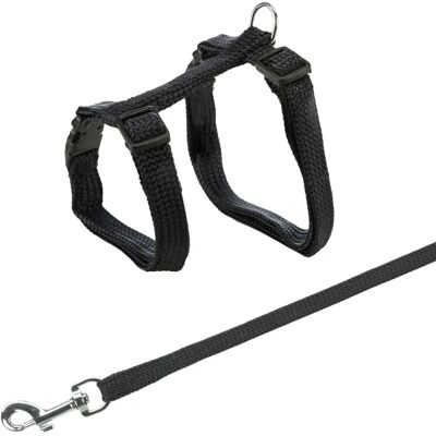 Laisse Trixie pour Chien/Chat avec Harnais en Nylon Réglable Laisse Trixie pour Chien/Chat avec Harnais en Nylon Réglable