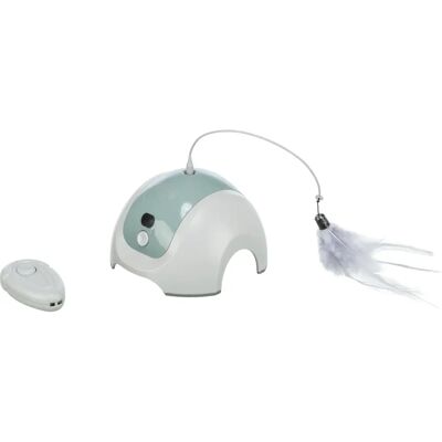 Trixie Motor Toy with Wand Remote Control - Cat Toy Trixie Motor Toy with Wand Remote Control - Cat Toy