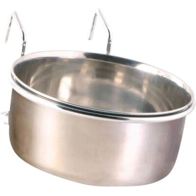 Trixie 5495 Dog/Cat Bowl - Stainless Steel Pet Feeding Dish Trixie 5495 Dog/Cat Bowl - Stainless Steel Pet Feeding Dish