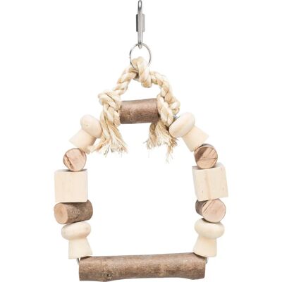 Décor d'habitat pour petits animaux Trixie - Balancier en bois coloré Décor d'habitat pour petits animaux Trixie - Balancier en bois coloré