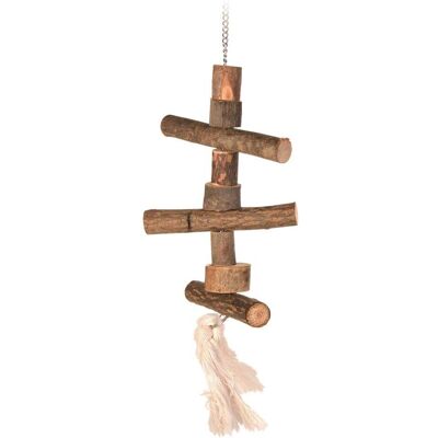 Trixie Naturholz Spielzeug - 40cm für Vögel Trixie Naturholz Spielzeug - 40cm für Vögel
