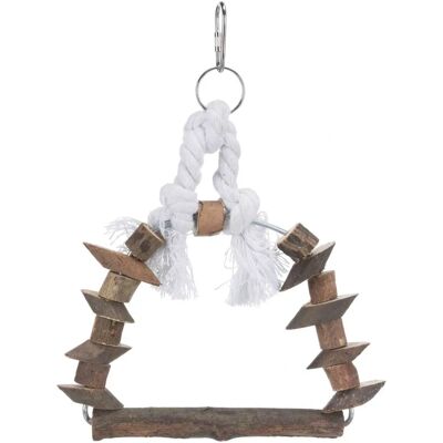 Décor d'habitat pour petits animaux - Balancier en bois naturel Trixie - Publicité Décor d'habitat pour petits animaux - Balancier en bois naturel Trixie - Publicité