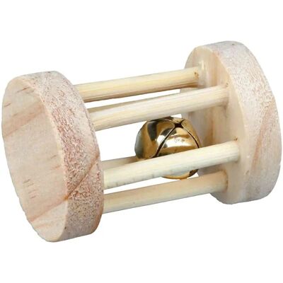 Trixie Holzspielrolle für Kleintiere - Spielzeug Hamster Trixie Holzspielrolle für Kleintiere - Spielzeug Hamster