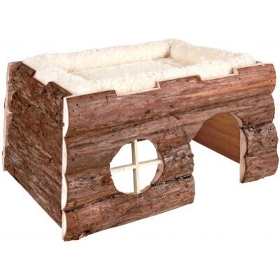 Trixie trähus för marsvin - Natural Living Tilde Log House - Djurhus Trixie trähus för marsvin - Natural Living Tilde Log House - Djurhus