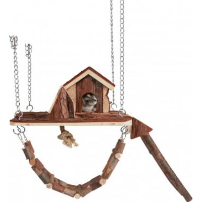 Trixie Janne Playground Small Animals - Wooden Frame - 26x22cm Trixie Janne Playground Small Animals - Wooden Frame - 26x22cm