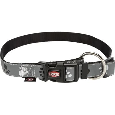 Trixie Silber Reflektiv Hundehalsband - Größe M-L Trixie Silber Reflektiv Hundehalsband - Größe M-L