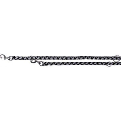 Trixie Dog Leash - Reflective Adjustable Nylon Lead - 2.00 m - Black Trixie Dog Leash - Reflective Adjustable Nylon Lead - 2.00 m - Black
