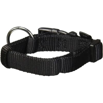 TRIXIE Hundehalsband S-M - 30-45 cm - Schwarz TRIXIE Hundehalsband S-M - 30-45 cm - Schwarz