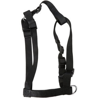 Trixie Große/XL Schwarzes Hundegeschirr - Klassisch Nylon - Verstellbar Trixie Große/XL Schwarzes Hundegeschirr - Klassisch Nylon - Verstellbar