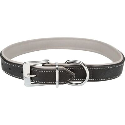 Trixie Active Comfort Collar - 52-63cm/35mm - Black/Gray - Collars Trixie Active Comfort Collar - 52-63cm/35mm - Black/Gray - Collars