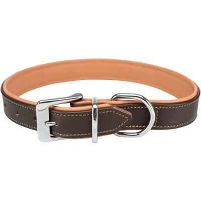 Collare in pelle Trixie per cani - Grande 47-54cm Collare in pelle Trixie per cani - Grande 47-54cm