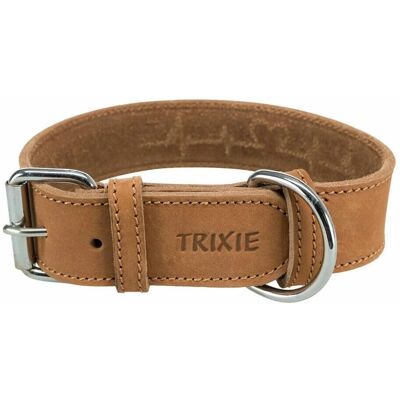 Trixie Rustik Lederhalsband S/M - Hundehalsband Trixie Rustik Lederhalsband S/M - Hundehalsband
