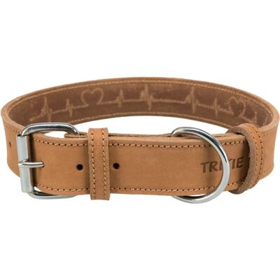 Collare Heartbeat in Pelle Trixie L/XL - Collare per Cane Collare Heartbeat in Pelle Trixie L/XL - Collare per Cane