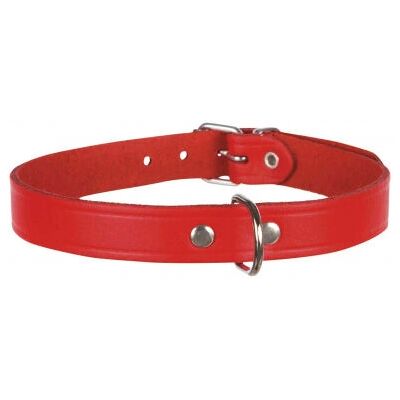TRIXIE - Basic - Vermelho - Couro Dog Collar TRIXIE - Basic - Vermelho - Couro Dog Collar